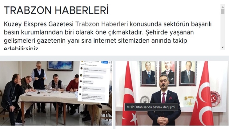 Trabzon haberleri