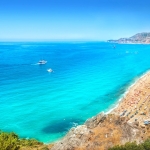 Mediterranean Sea from the height
