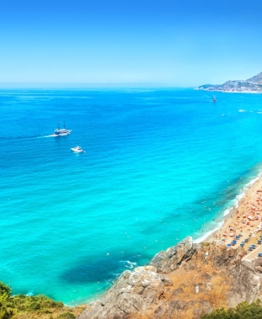 Mediterranean Sea from the height